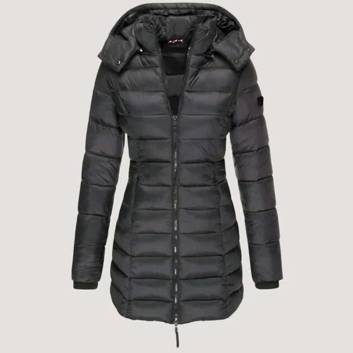 Imogen - Quilted winter jacket with hood