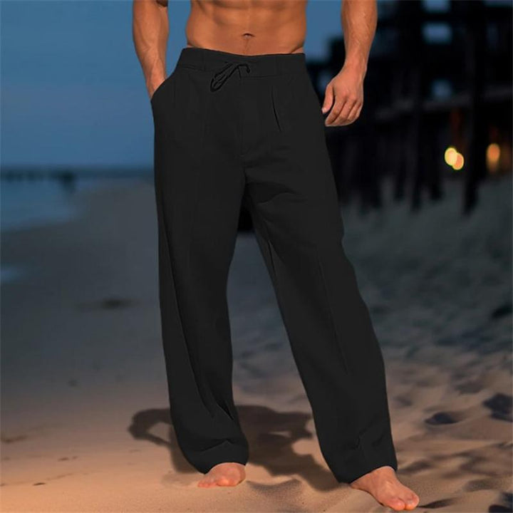 Andrew - Wide-leg straight pants