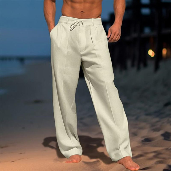 Andrew - Wide-leg straight pants