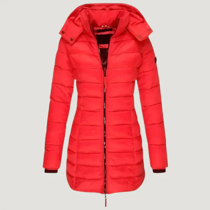 Imogen - Quilted winter jacket with hood